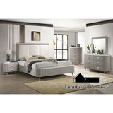 Aldridge Bed - Light Gray