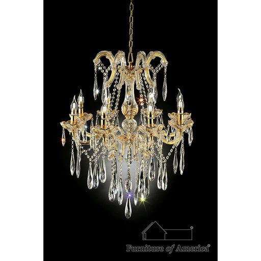 Christiana 35H Ceiling Lamp Gold