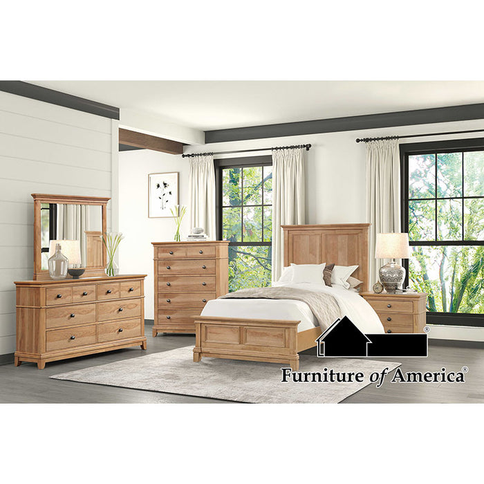 McHenry Bed - Natural Oak - Twin