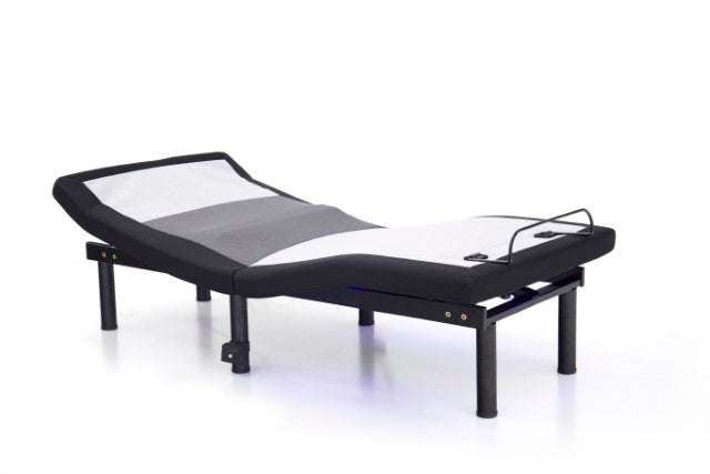 Somnerside III Adjustable Bed Frame Base - Black/Gray/White - Queen