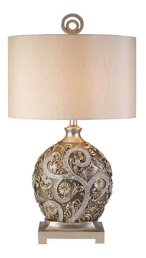 Estelle Table Lamp - Champagne Silver