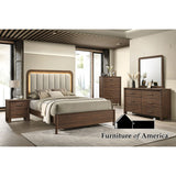 Hayward 5 PC. Bedroom Set W/ Chest - Walnut