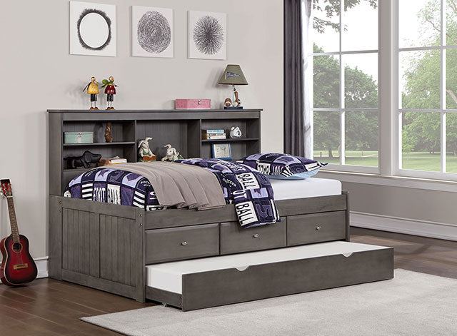 Tibalt Daybed W/ Trundle - Dark Gray - Twin