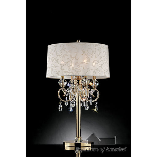 Deborah 33H Gold Table Lamp