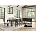 Neue Mills 7PC Dining Set - Black