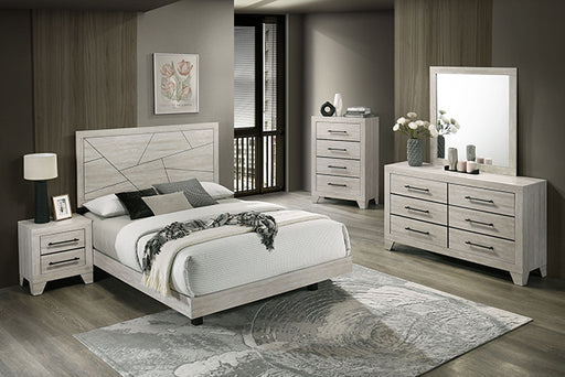Dubuque E. Bed - Light Gray