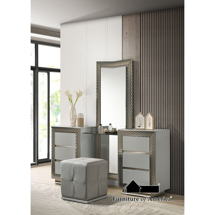 Ventnor Vanity Stool - Gray