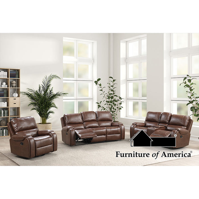 Tepic Manual Sofa + Loveseat - Brown