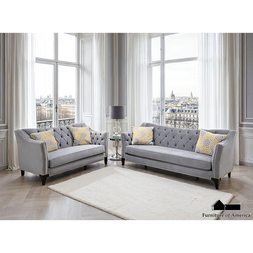 Wilmette Sofa + Loveseat - Gray