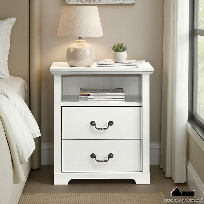 Amble Nightstand - White / Nightstand (SL7200WH-N-2PK)