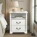 Amble Nightstand - White / Nightstand (SL7200WH-N-2PK)
