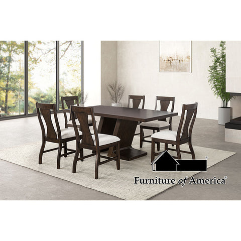 Holsworthy 7PC Dining Set - Espresso