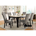 Gladstone 7 PC. Dining Table Set - Ivory/Dark Walnut