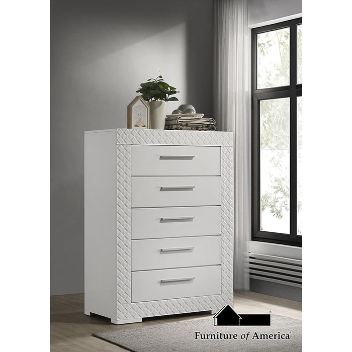 Whitby Chest - White