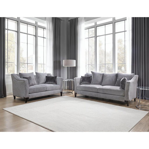 Goshen Sofa + Loveseat - Light Gray
