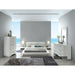Christie Bed - White - Cal King