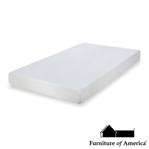 Artemisia 8" E. Memory Foam Mattress - White