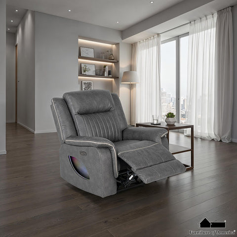 Reclinable eléctrico Arturus - marrón claro