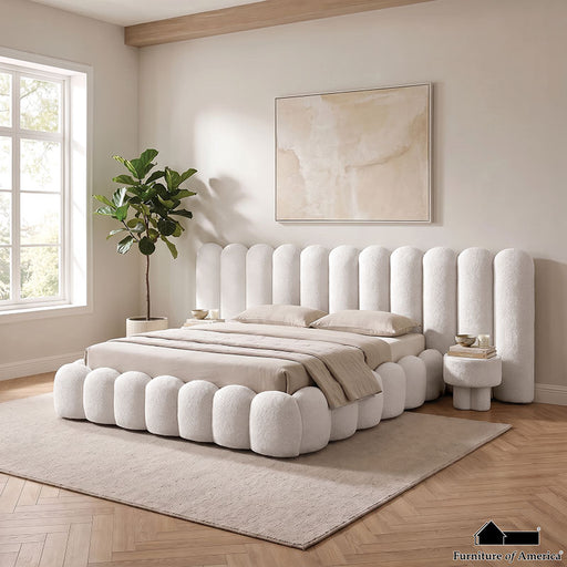 Whittier E. Bed - White