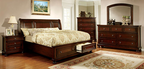 Northville Nightstand - Dark Cherry