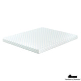 Edelweiss 6" Memory Foam Mattress - White