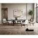 Morden 9 PC. Dining Table Set W/ 3420WH Chair - Dark Walnut