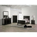 Louis Philippe Bed - Twin / Black