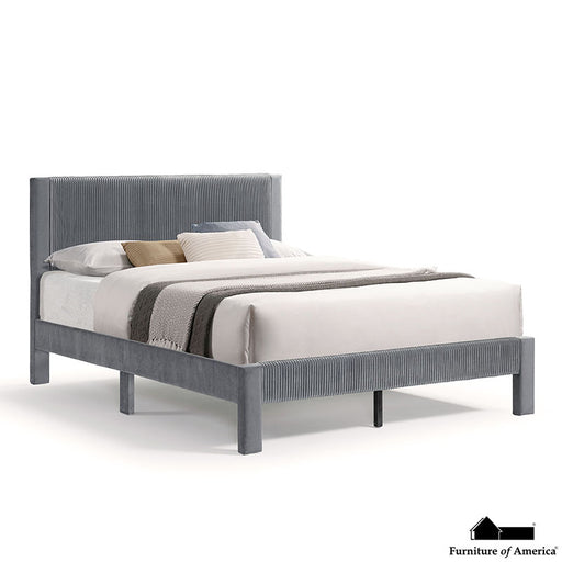 Bed Cord Bed Frame Gray