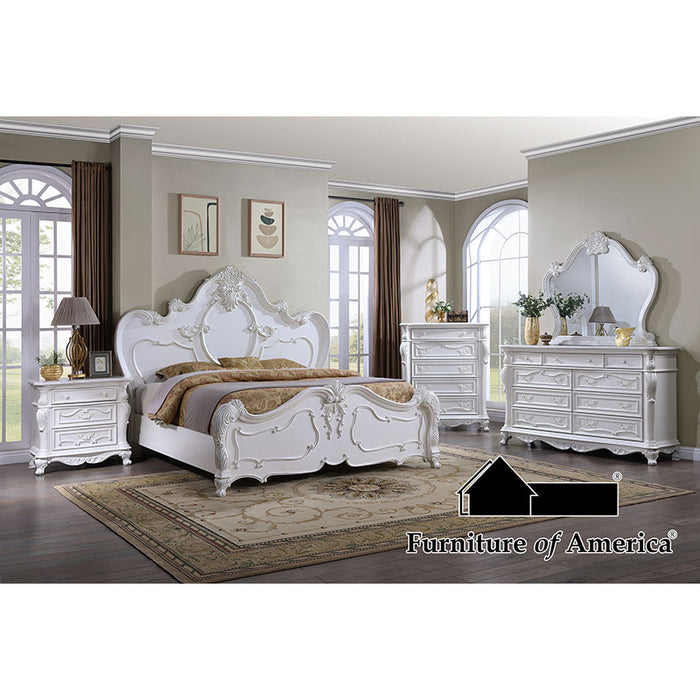 Roselli Bed - King / White