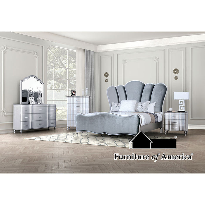Melodi Parc Bed - King / Silver