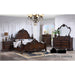 Francione Bed - Queen / Dark Cherry