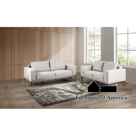 Sofá y loveseat Forde - gris