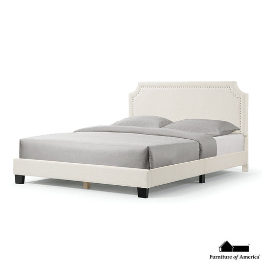 Bed Bed Frame With Nailhead Headboard