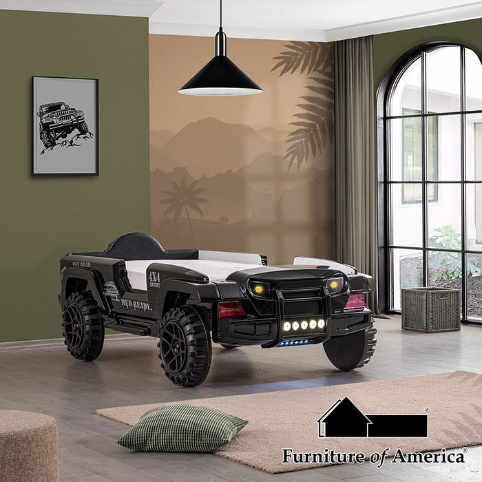 Randlar Off-road Vehicle Bed W/ 5" Mattress - Black