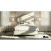 Meilen Bed - King / Chrome