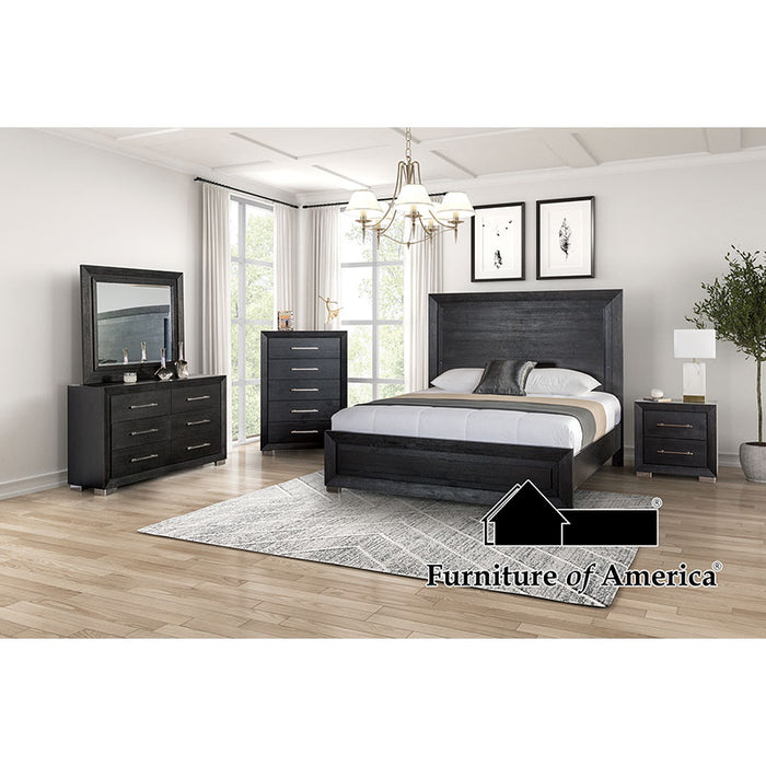 Ashbourne Bed - Black - King