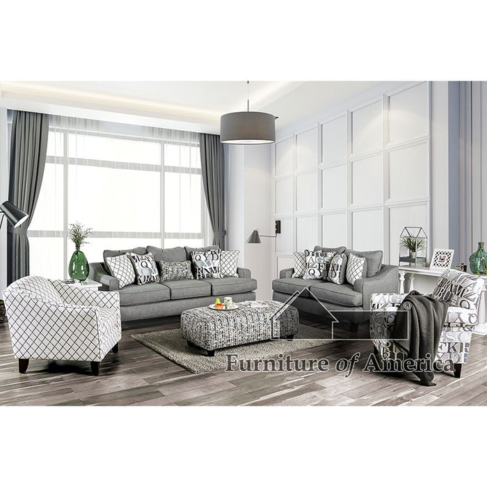 Verne Sofa + Loveseat - Bluish Gray