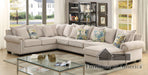 Skyler Armless Chair - Beige