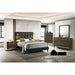 Chalfont Bed W/ Wall Panel - Dark Brown - Queen