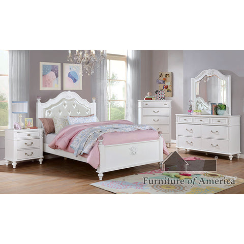 Belva Bed - White