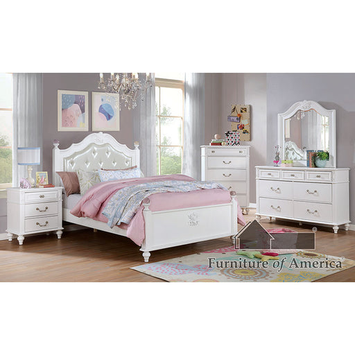 Belva Bed - White - Full