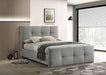 Merced Bed - Queen / Light Gray