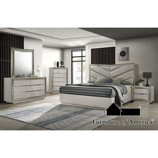 Ventnor 5 PC. Bedroom Set W/ 2NS - Gray