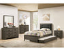 Roanne Bed - Gray/Charcoal - Full