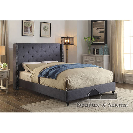 Anabelle Bed - Queen / Blue