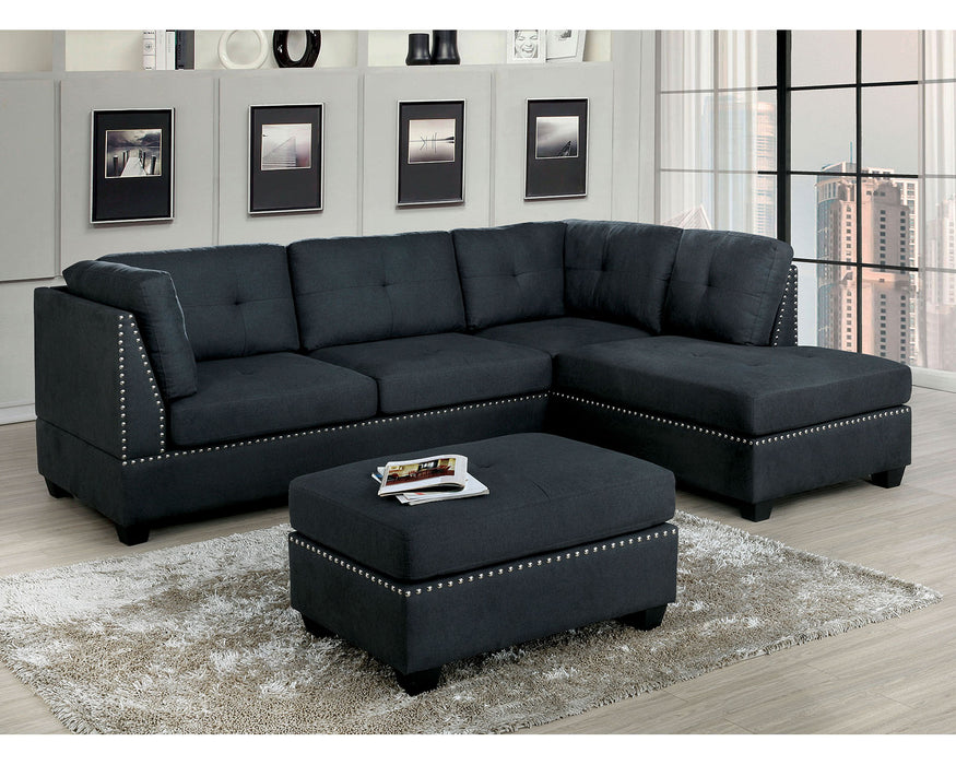 Lita Right Chaise - Gray