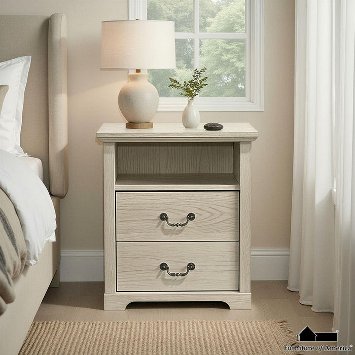 Amble Nightstand - Distressed Oak / Nightstand (SL7200AK-N-2PK)