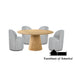Tottenham 5 Pc Dining Table Set - Oak / 5 PC. Dining Table Set (FM3222AK-RT-59-5P1TP)