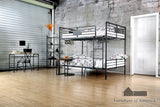 Olga I /Bunk Bed - Antique Black