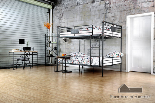 Olga I /Bunk Bed - Antique Black - Full